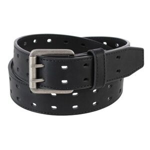 Smith's Workwear Men's Double Hole Work Belt with Roller Buckle